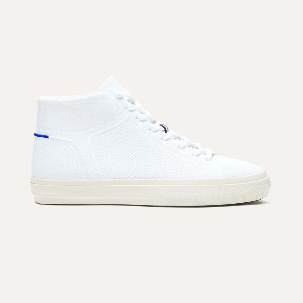 Rothy's White High-Top Sneakers